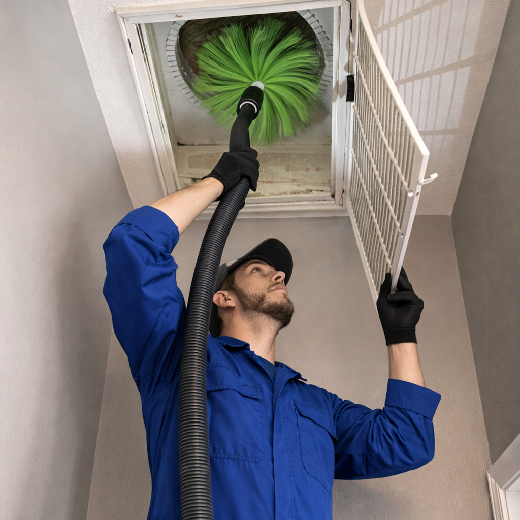 Eco Safe Air Duct Cleaning Rosenberg TX Total Vent Care